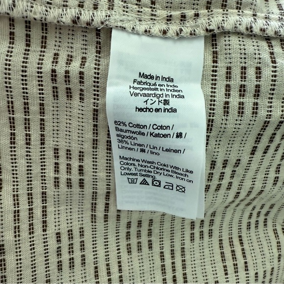 Madewell flutter Sleeve Square Neck Mini Dress Size XXS EUC in Striped Jacquard - Picture 7 of 7